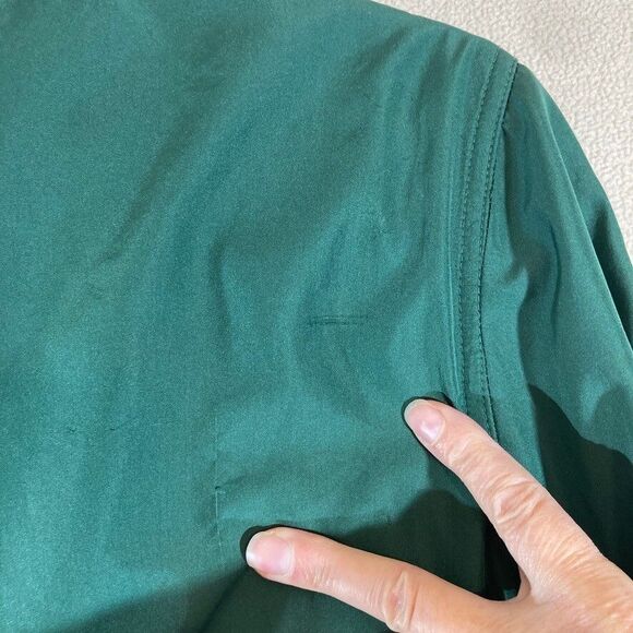 Vintage Nike Miami Hurricanes Zip Up Track Jacket Women Medium Windbreaker FLAW - Picture 14 of 16